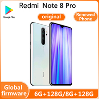 Renewed Phone Xiaomi Redmi Note 8 Pro 4G LTE (128GB + 8GB) GSM unlock \