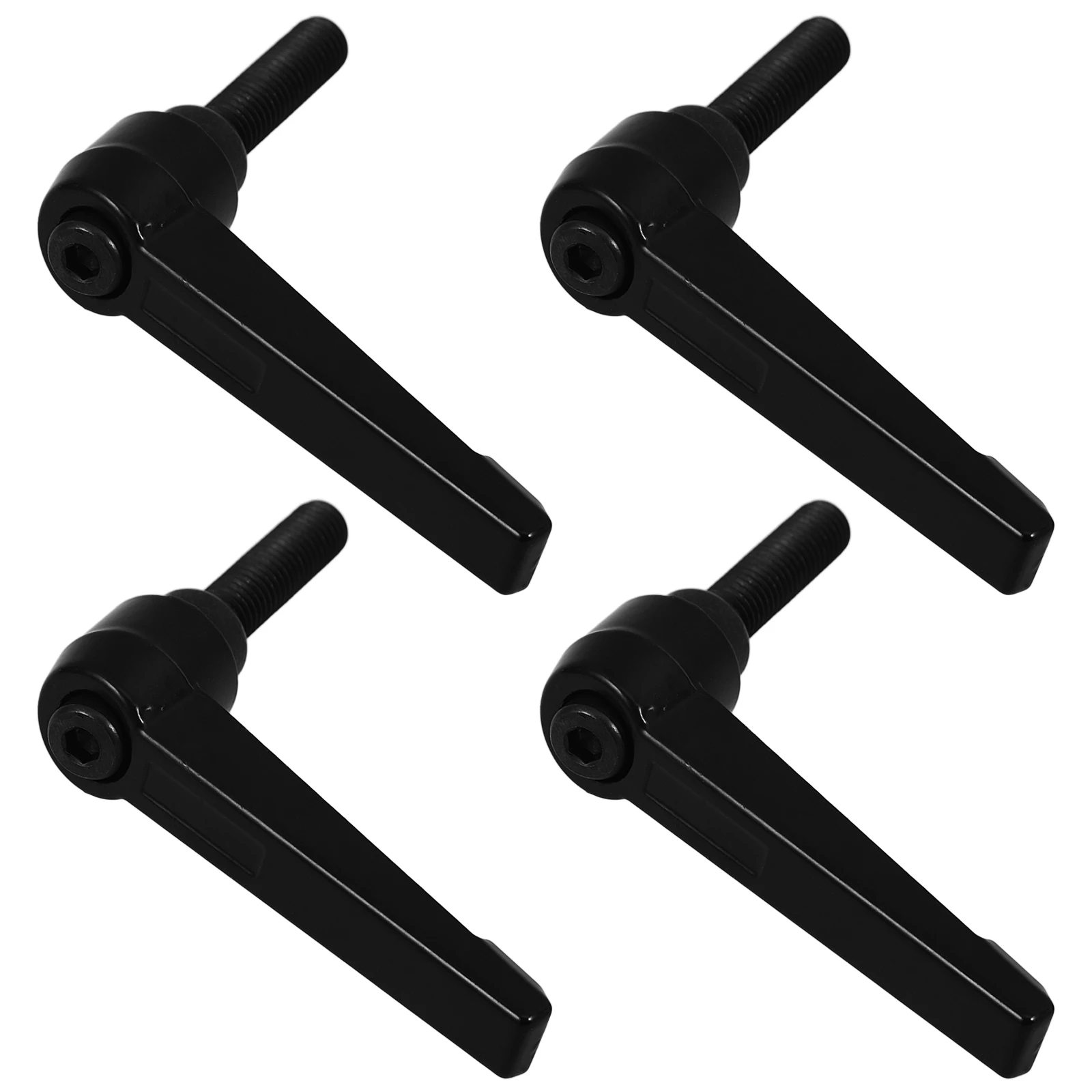 

4pcs Adjustable Handles Aluminum Secure Locking Thread Bolt Knobs Grinding Machine Tools Hand Crank Lever