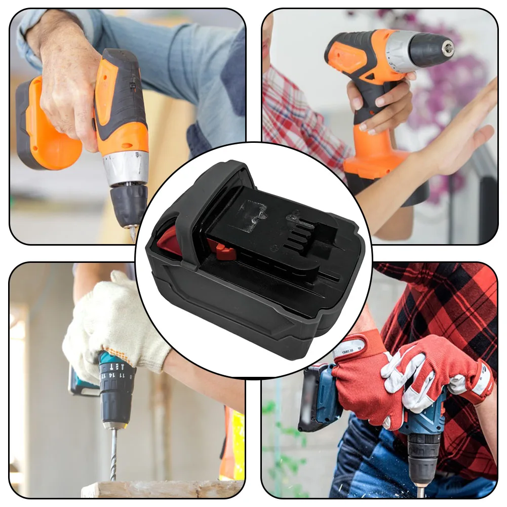 1pcs Silicone Protective Cover Case Replacement Parts For 18V 3.0 4.0 5.0 Battery Protective Cover Power Tools Accessories ﻿