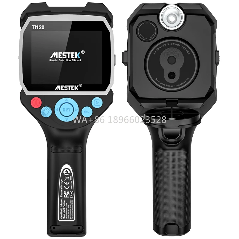 

Professional Intelligent Imaging Equipment 3.5 Inch Color Display Screen Dual Camera High Low Alarm Industrial Thermal Imager