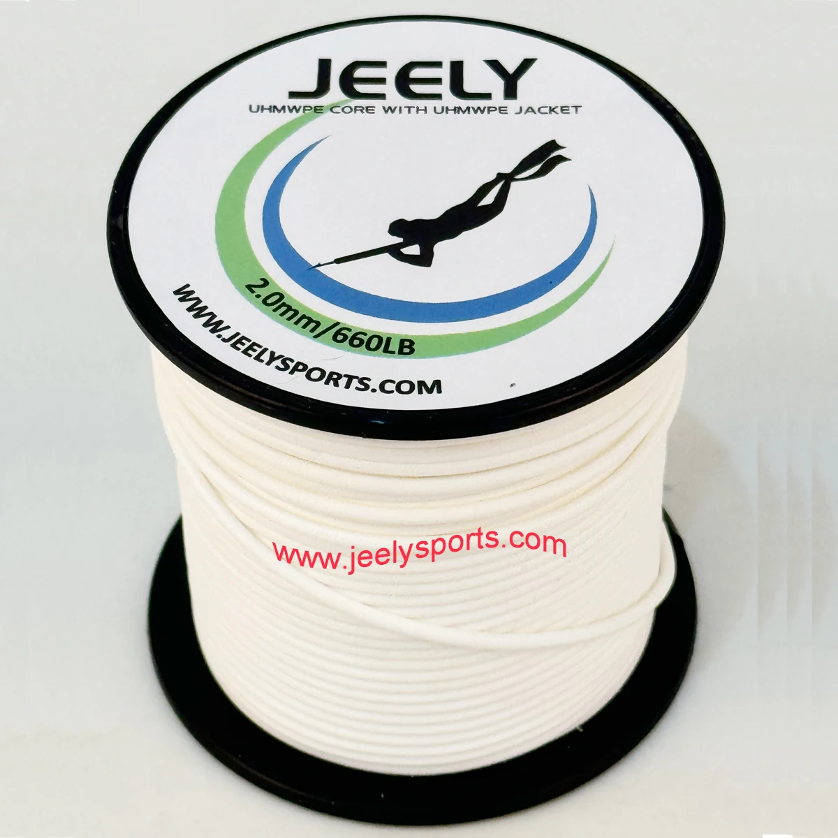 Chaqueta de pesca submarina UHMWPE con cuerda Wishbone 2mm 20m - imagen 2