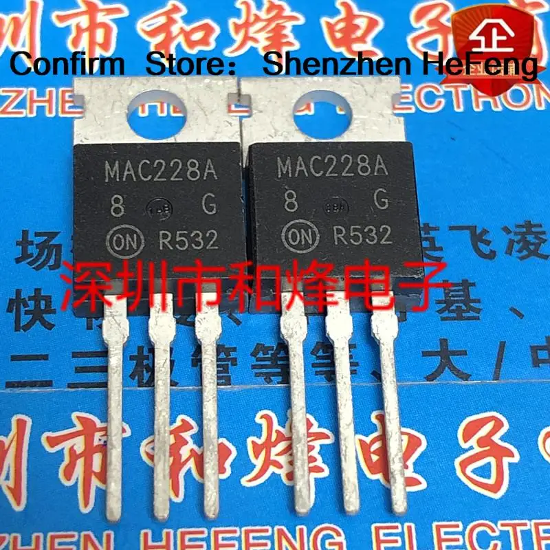 5PCS-10PCS MAC228A-8  TO-220 600V 8A    On Stock Original and New Quality Guarantee