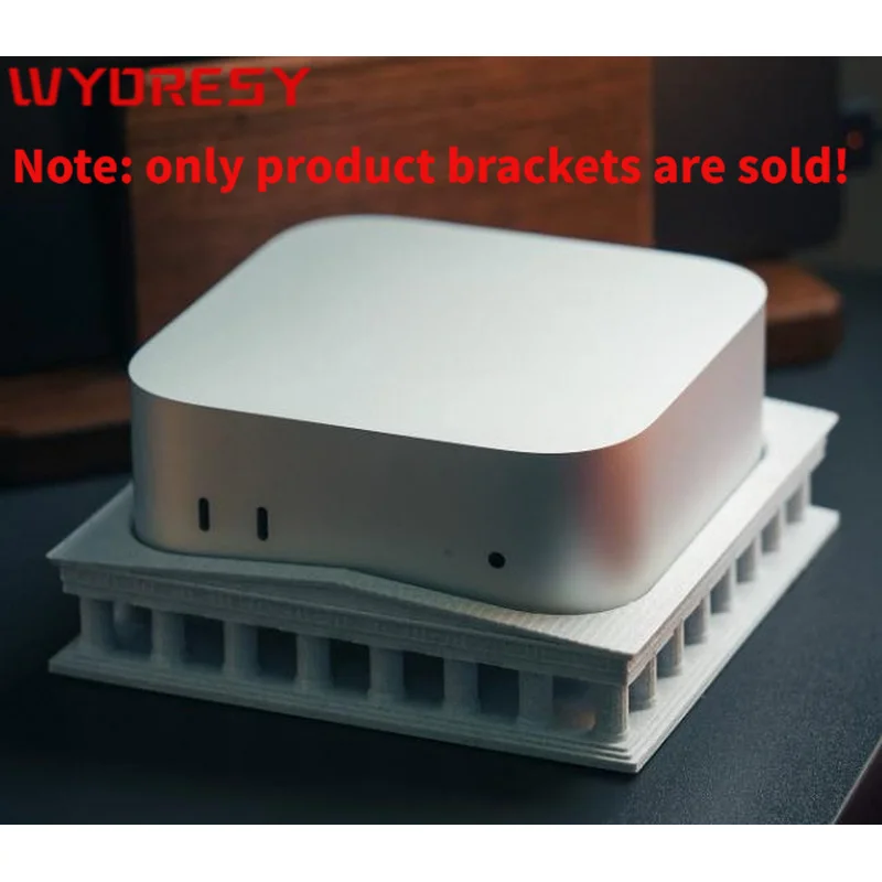 WYORESY for (Mac Mini M4) Roman Architectural Style Stand Shock Absorption Fast Heat Release Stable Host Accessories