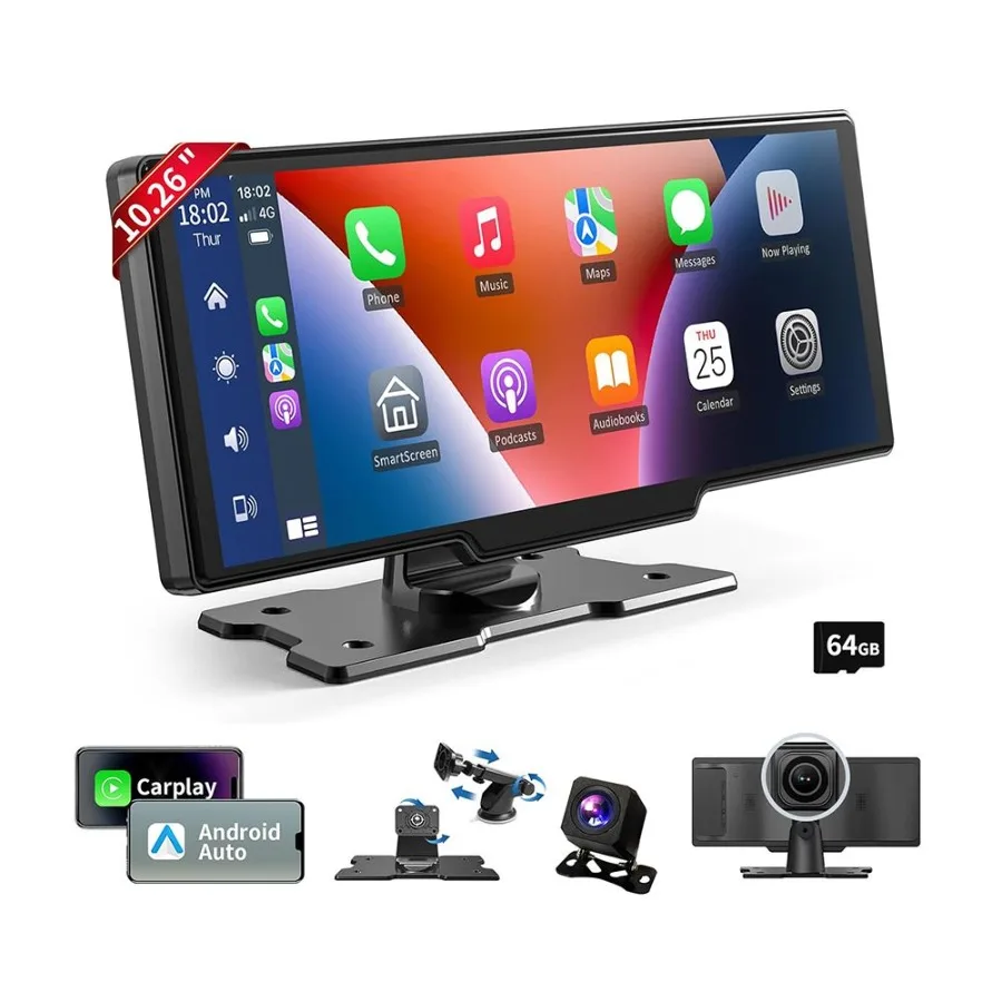 

10.26 HD Carplay and Android Auto Touch Screen