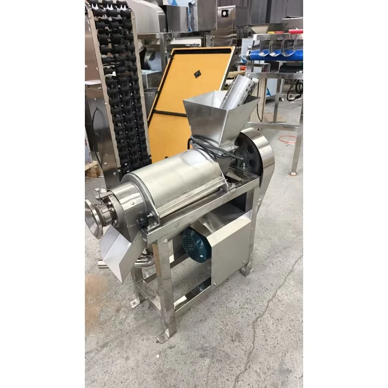 Commercial Industrial Spiral Screw Fruit Juicer Orange Juice Extractor and Crushing Pulping Machine