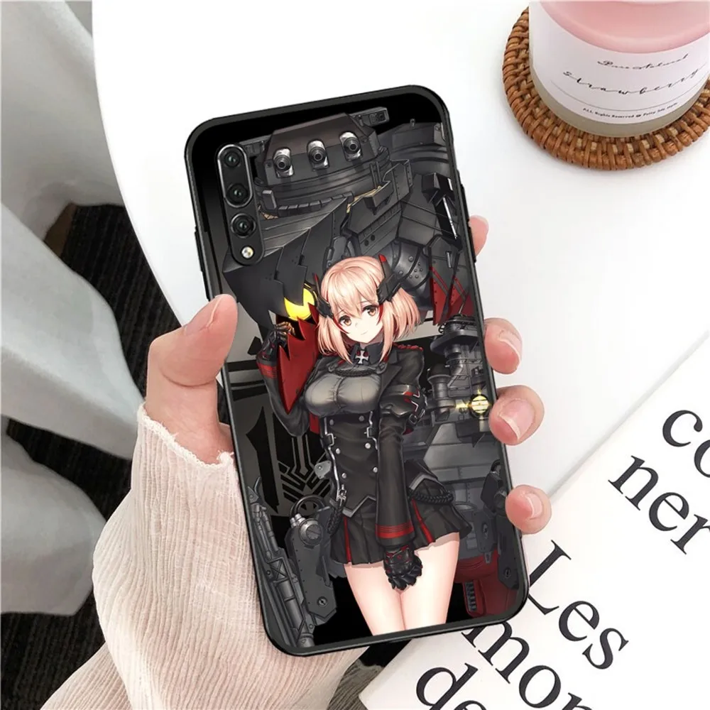 Game Azur Lane Phone Case For Huawei P 8 9 10 20 30 40 50 Pro Lite Psmart Honor 10 lite 70 Mate 20lite