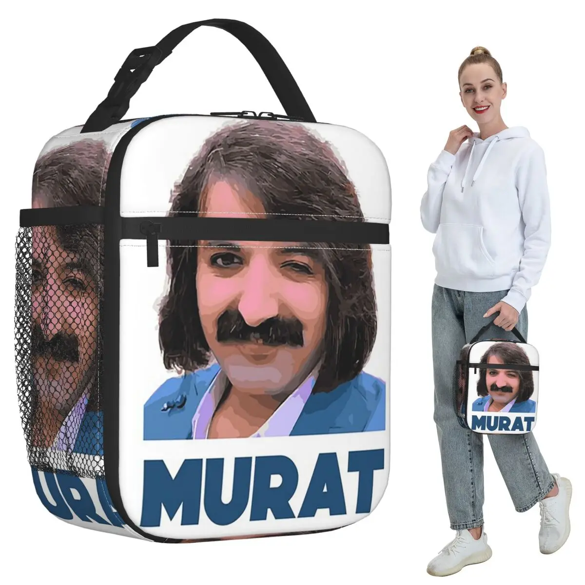 

Murat Erdem Erdemin Turkish Winker Insulated Lunch Bag for Kids School Cooler Thermal Food Box Tote Leakproof Lunch Boxes