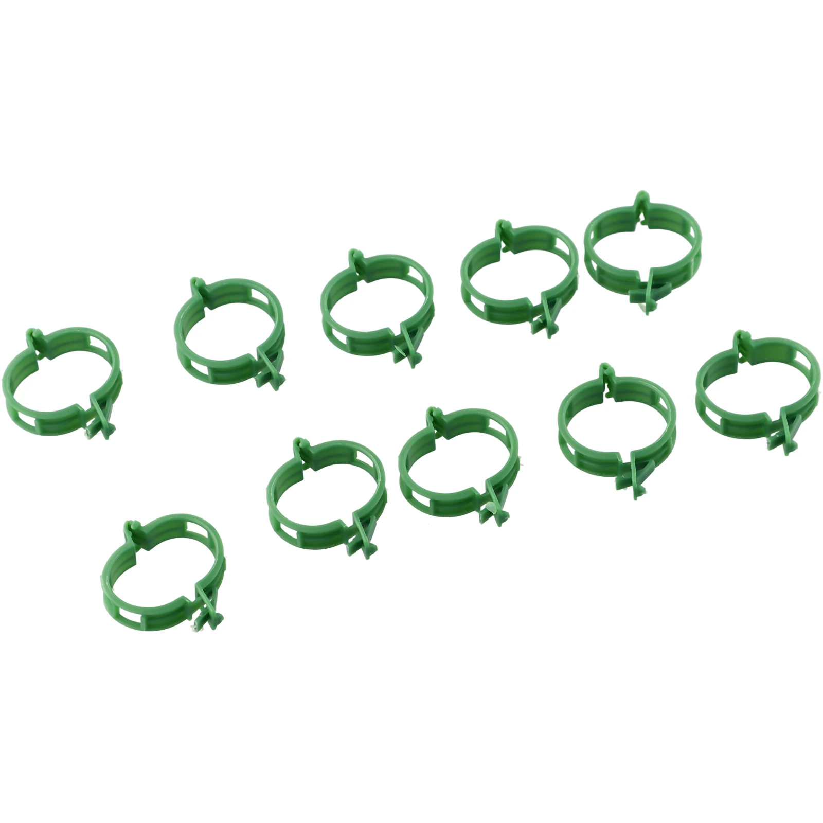 

100Pieces Plant Support Clip Ties Trellis Stake Clip Garden Veggie Tomato Greenhouse Holder For Garden Tools Accessories