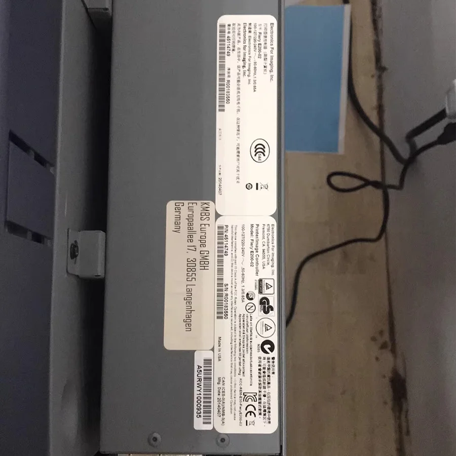 Original Good Working IC417 Embedded Fiery IC-417 Image Controller Server Konica Minolta Bizhub C2060 C2070 C3070 Copier