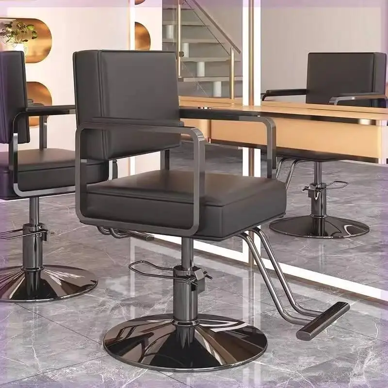كراسي صالون الحلاقة الجمالية المهنية ماكياج تصفيف الشعر البراز كراسي الحلاق مستحضرات التجميل سيلا دي باربيريا أثاث الحلاق