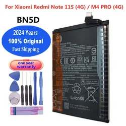 2024 Anno Xiao mi 100% Originale BN5D Batteria Per Xiaomi Redmi Nota 11S 11 S M4 Pro M4Pro 4G 5000mAh Batteria Del Telefono Mobile Bateria