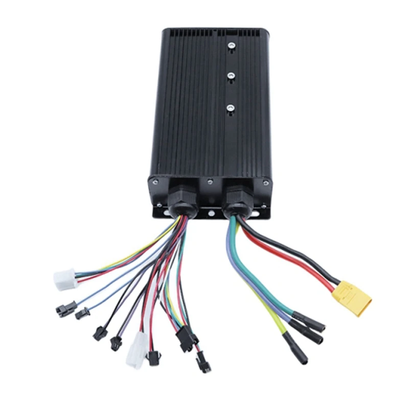 

New 3000W Electric Bicycle Controller System 48V-72V 60A Dual Mode 18 Tube Sine Wave Controller