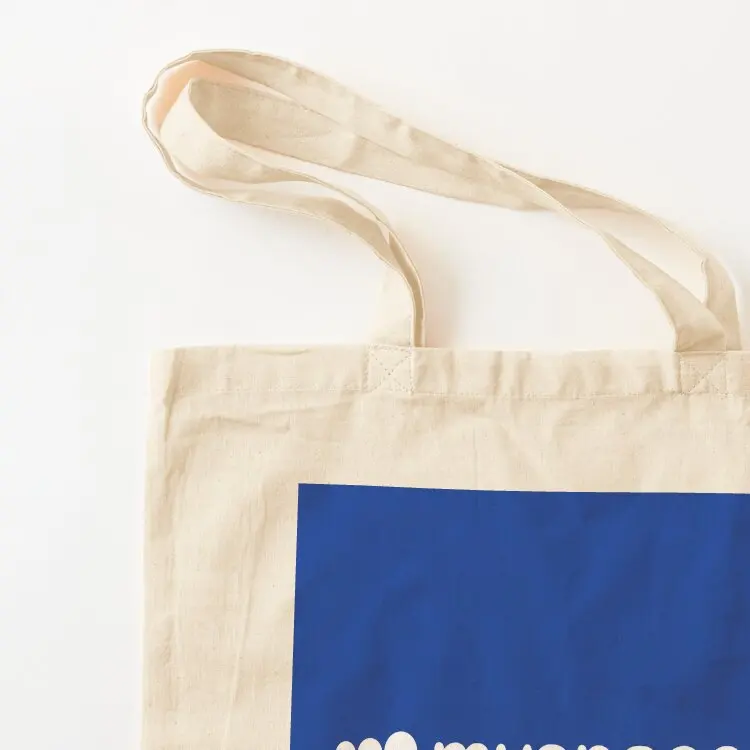 Myspace Logo Blue Tote Bag tote bags aesthetic cloth bag woman Women's shopper Large bags for women