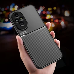 Case For Honor 200 Built-in Metal Plate Support on Car Holder Shockproof Hard Cover For Huawei Honor 200 Pro