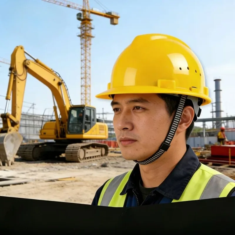 قبعة صلبة خفيفة الوزن وجيدة التهوية - راحة طوال اليوم مع حماية كاملة من الشمس، تلبي معايير السلامة للعمل في الهواء الطلق