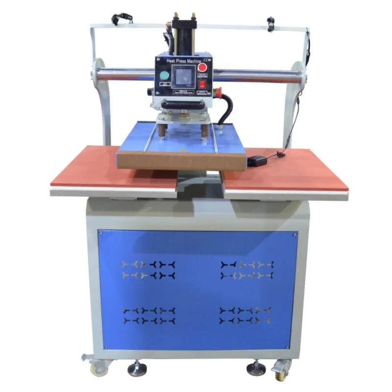 

【2026】Auto Open Dual Double Station Pneumatic Hydraulic Heat Press Machine 16 X 24 38x38 Sublimation Printing For Clothes T-shir