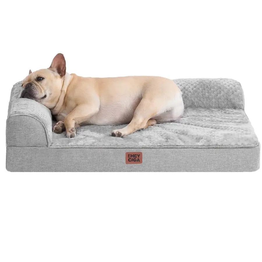 

Orthopedic Dog Bed Medium Size Dogs, Memory Foam Dog Bed with Washable Removable Cover, Waterproof Pet Sofa Couch for Crate wit