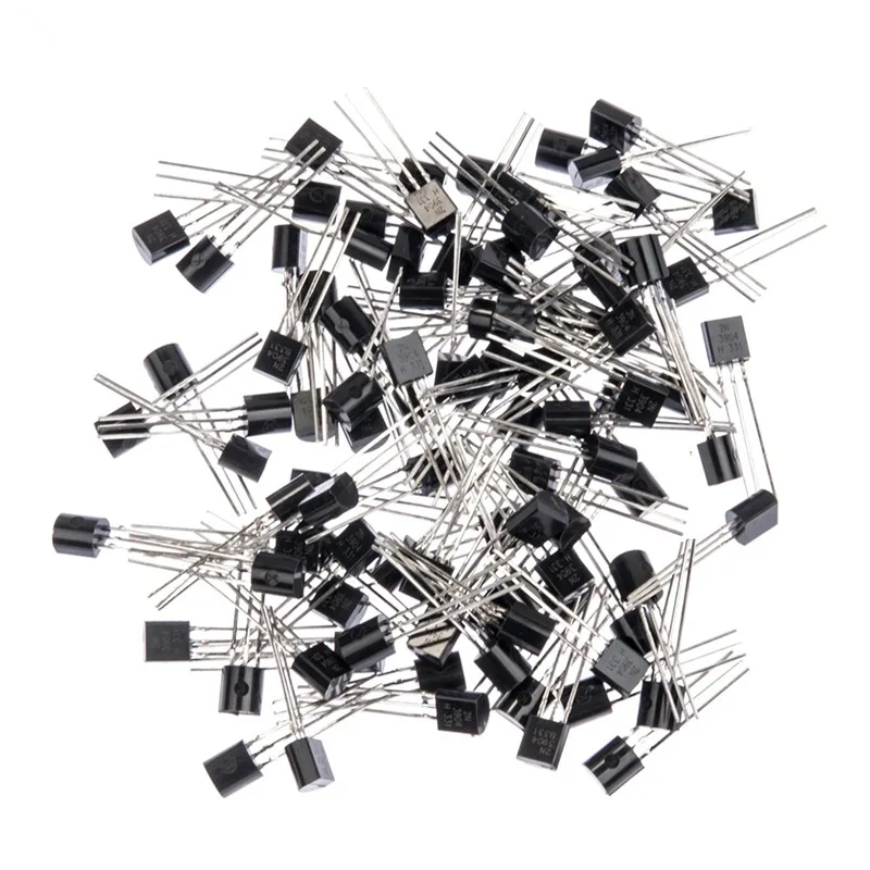 

Transistor TO-92 2N2222 2N2907 2N3904 2N3906 2N5401 2N5551 S9012 S9013 S9014 S9015 A42 A92 C1815 NPN PNP Transistor Triode TO92