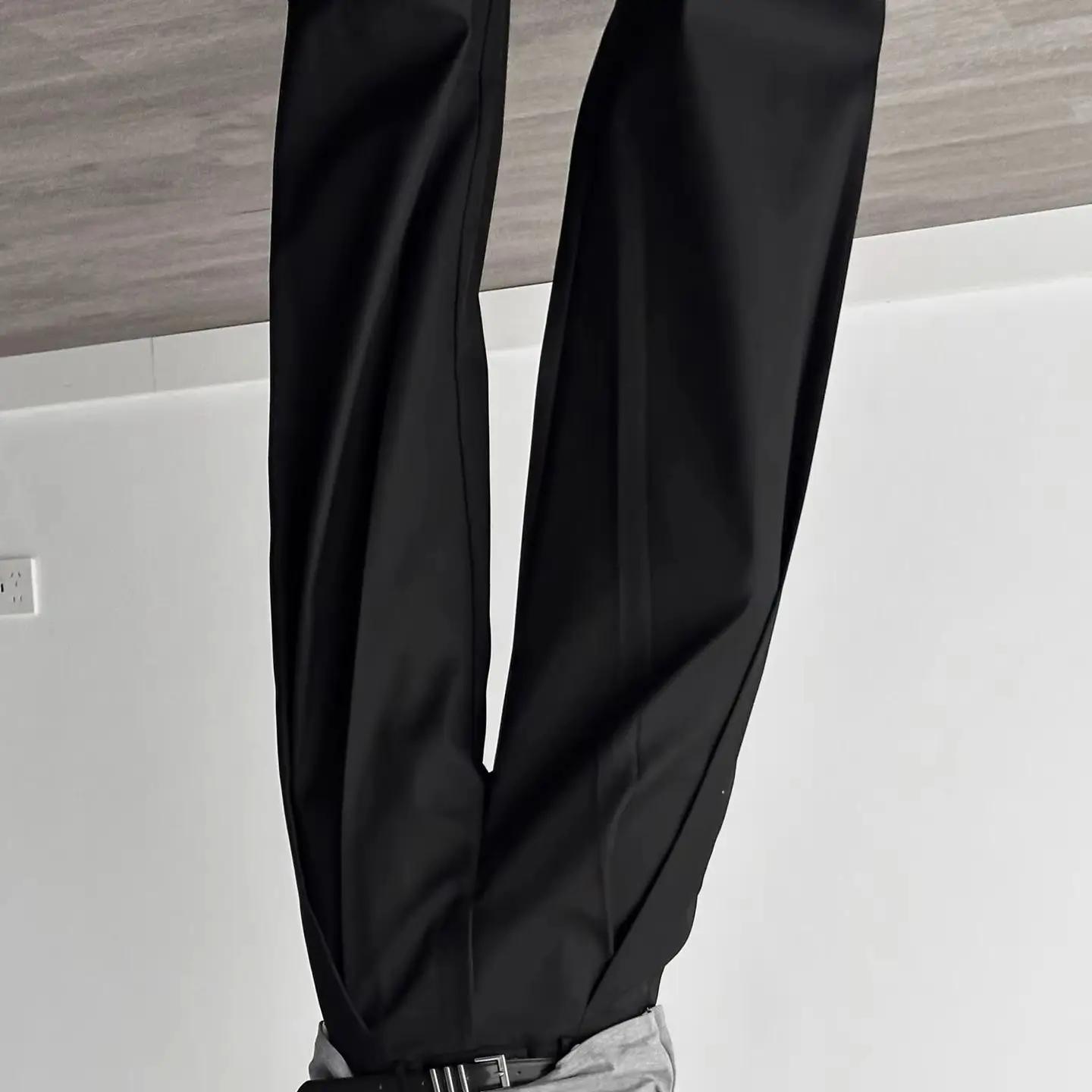 Men Dress Pants, Men's High Waist Single Pleated Wide Leg Casual Pants Cleanfit Style Draping Straight Fit Fashion Loose Trouser