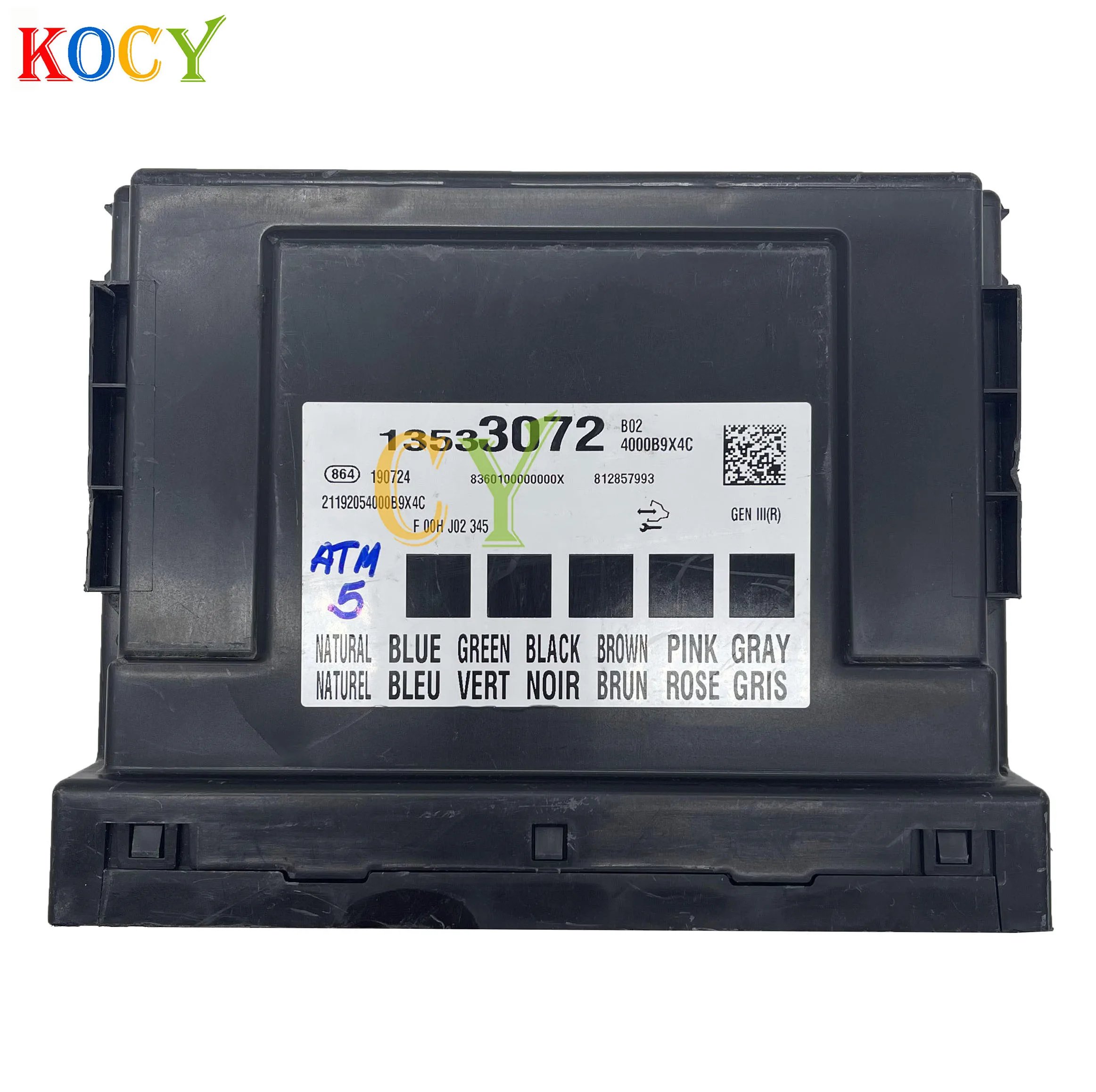 

Интеллектуальный блок управления кузовом библиотеки BCM 13533072 для CHEVROLET Traverse XTS, модуль управления кузовом, компьютерный модуль управления кузовом