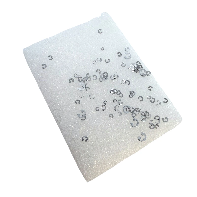 90Pcs Watch E-Clip Repair Kit, Anti-Rust Metal Circlips with Storage Box for Watchmaker Wristwatch Movement Repair