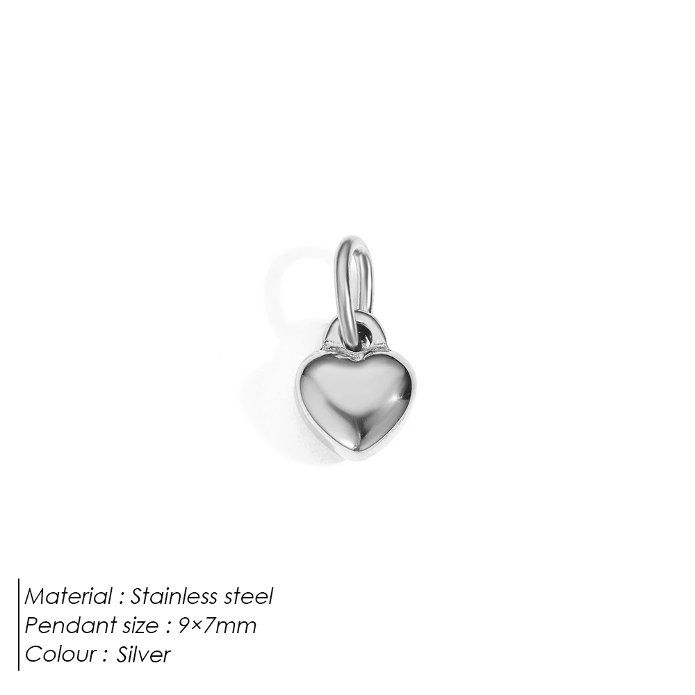 Bohemian Heart Charm for DIY Jewellery Making