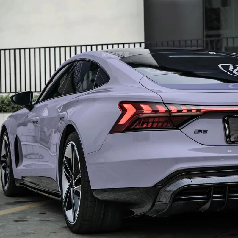 أودي A3 A4 B8 8P 8V B6 A5 A6 TT RS3 RS4 RS5 RS6 RS7 RS8 شارة السيارة الخلفي الجذع ABS شعار ملصق أسود أحمر اكسسوارات الديكور #6