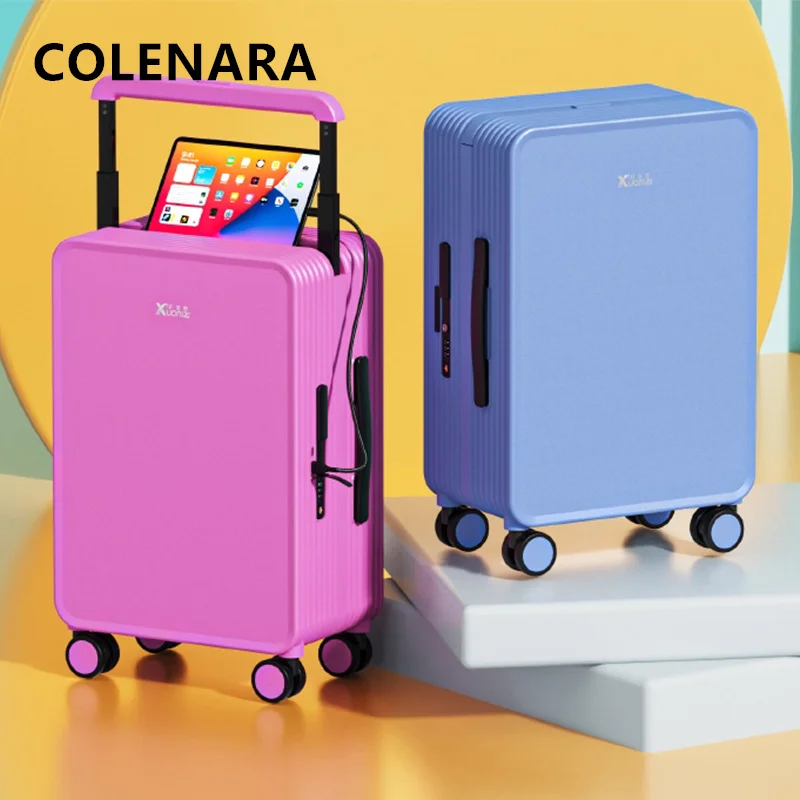 COLENARA Carry-on Travel Luggage 20 Inch Boarding Case 24