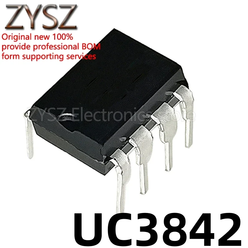 5PCS UC3842 UC3842AN KA3842 KA3842A in-line 8-pin DIP8 3842B