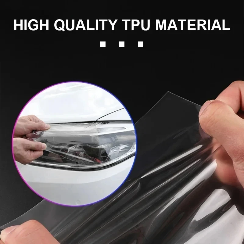 Automotive TPU Scheinwerfer Film Intelligente Licht Steuerung Auto Körper Schutz Film Reparatur Kratzer Photochrome Modifikation Film – Detail 9
