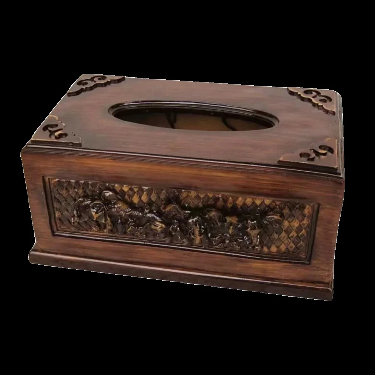 

Living Room Desktop Coffee Table Remote Storage Box Home High-End Entry Lux Creative Multi-Functional Pumping Paper Box