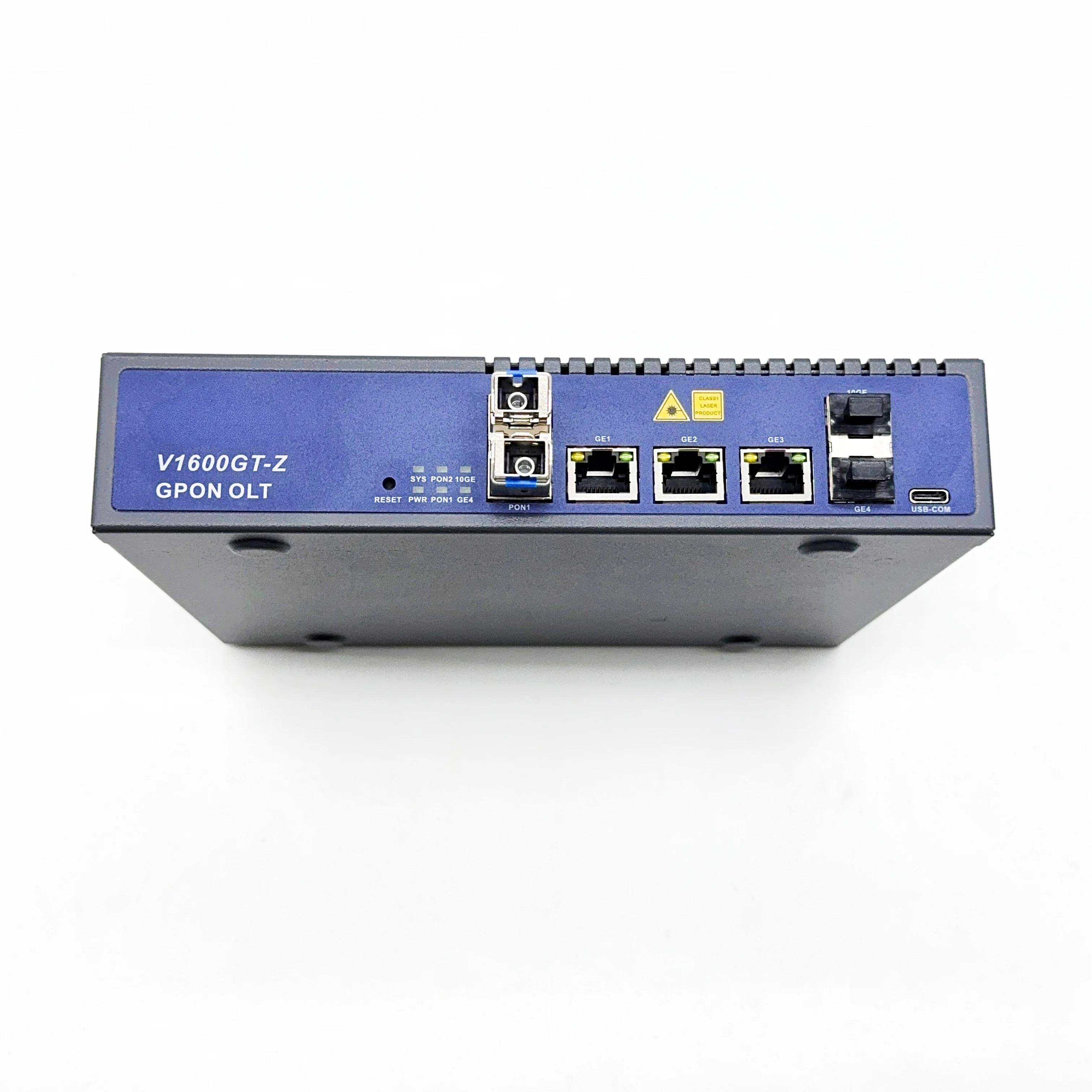 VSOL V1600GT-Z 2PON GPON OLT 9DB SFP WEB/CLI 1*10GE 4*GE,Ratio 1:128ONUs MINI 2PORTs GPON OLT Optical Line Terminal Built-in Fan