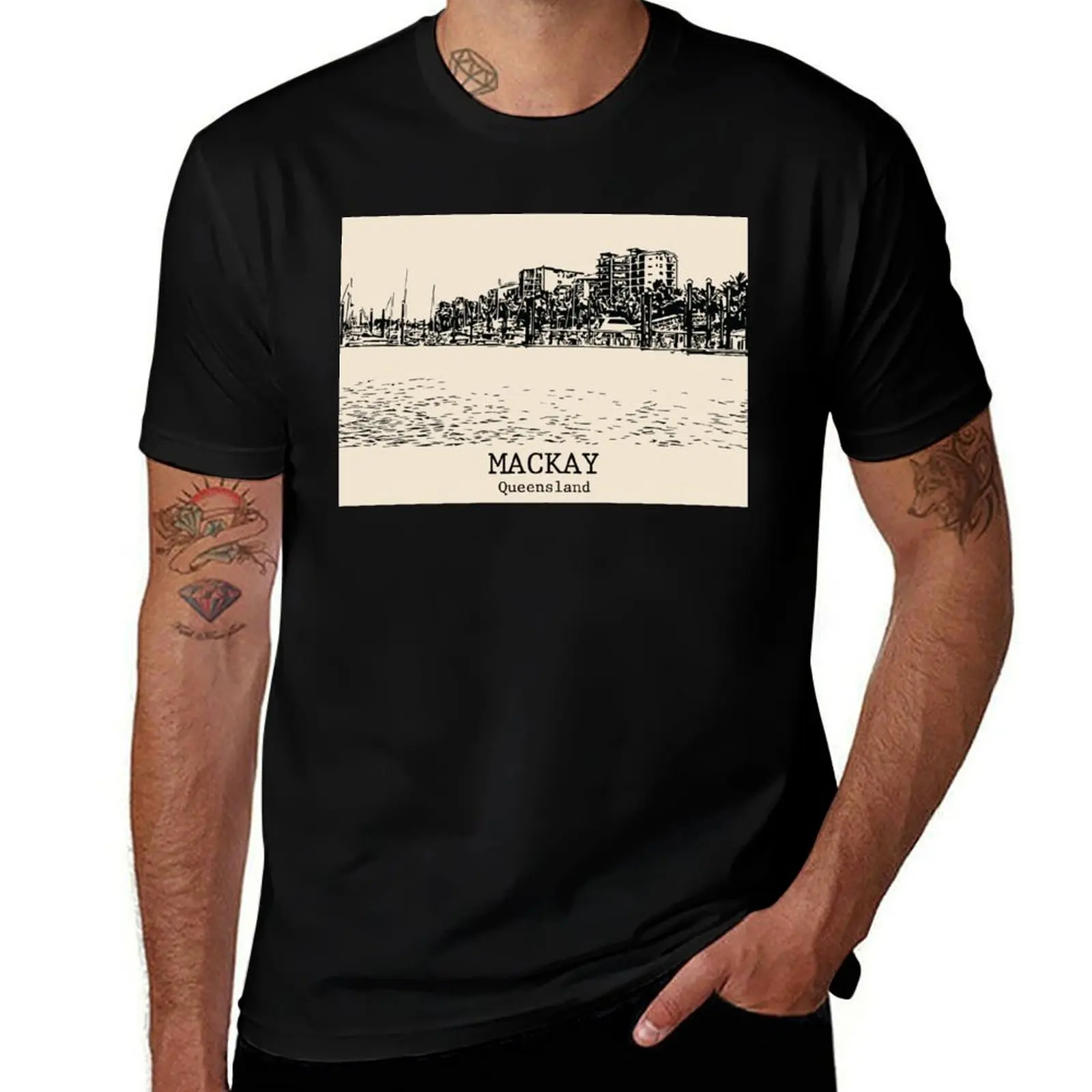 

Mackay – Queensland T-Shirt baggy shirts oversized t shirt football t shirt clothing for men