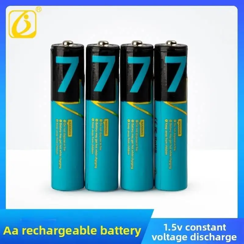 New AA lithium battery USB-C fast charge 3800 mAh high capacity | 1.5 hours fast charge | Special battery for wireless devices