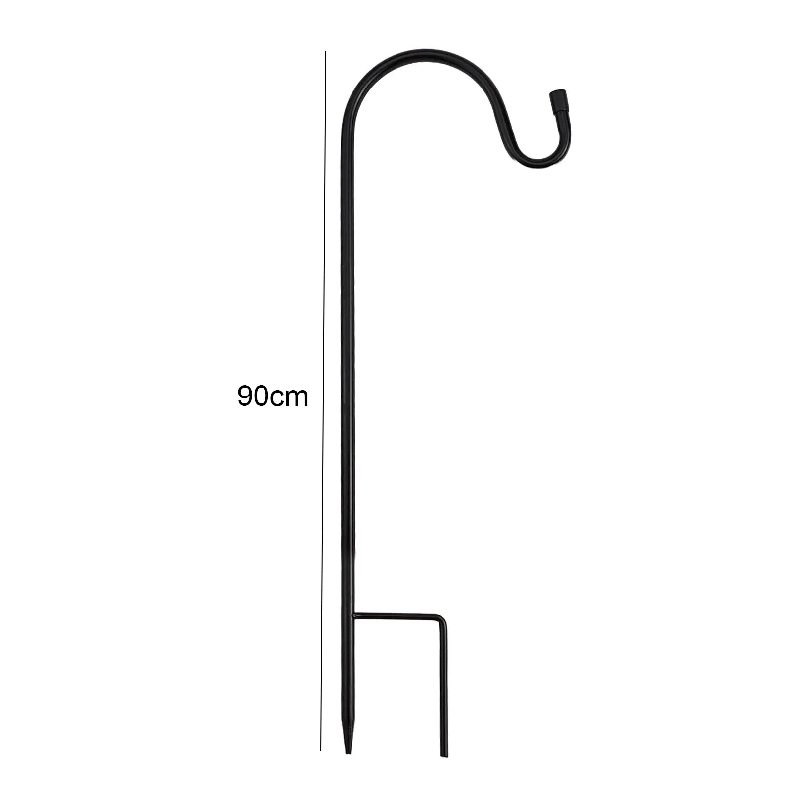 90/100/120cm Shepherd Hooks Plant Hook Craft Hook For Hanging Solar Lights Bird Feeders﻿ Outdoor Yard Garden Decorations Hook