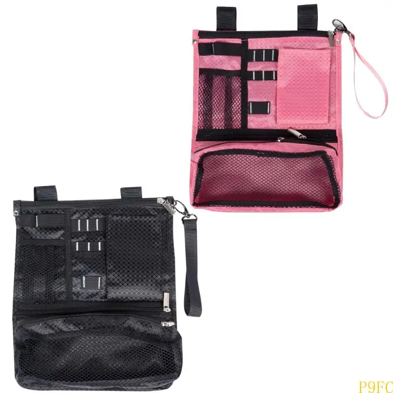 

P9FC Golf Ball Bag Golf Accessory Bag Foldable Golf Golf Bag Zippered Valuables Bag Golf Accessories