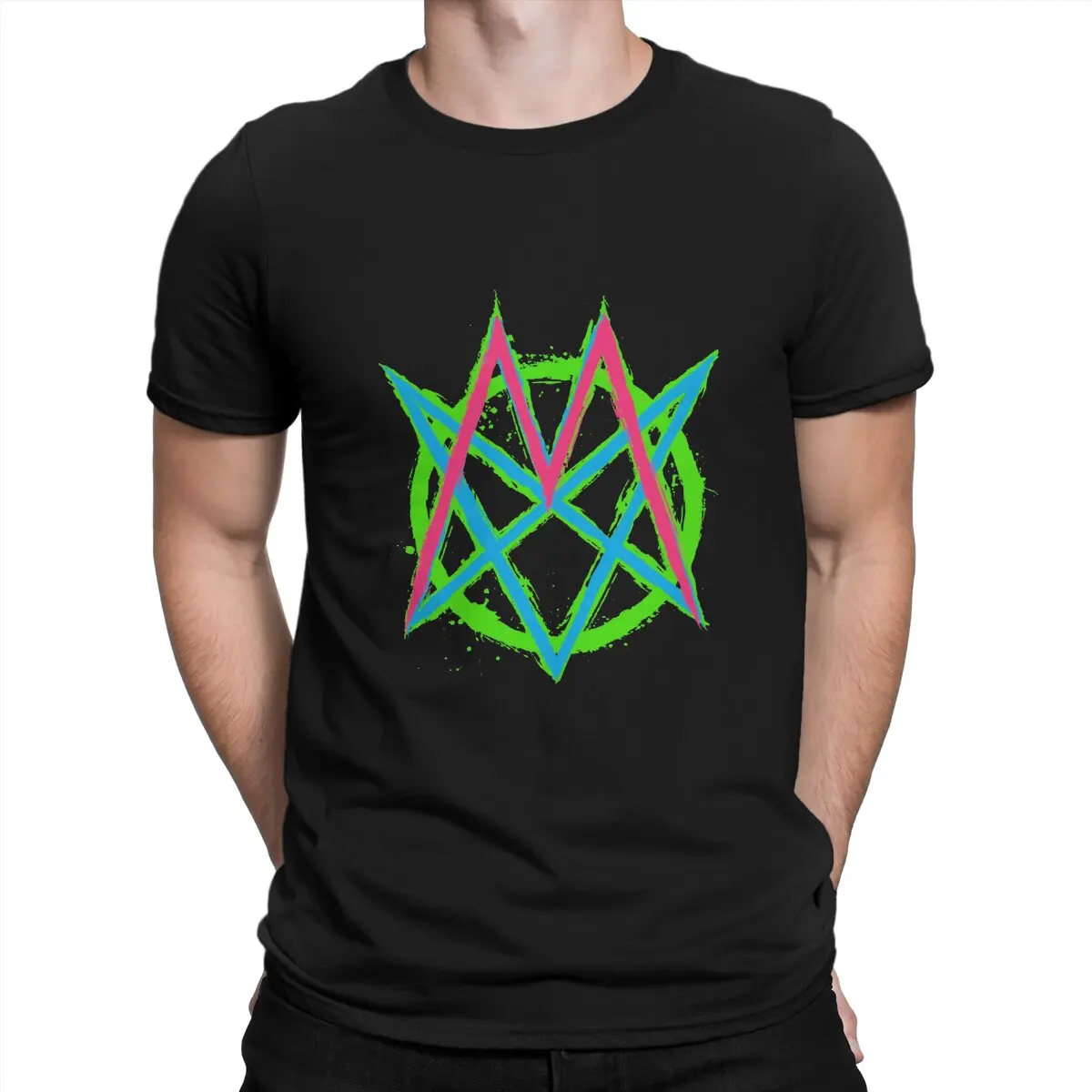 Mindless Self Indulgence Man TShirt Band Logo Individuality T Shirt Graphic Streetwear New Trend