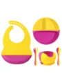 yellow pink