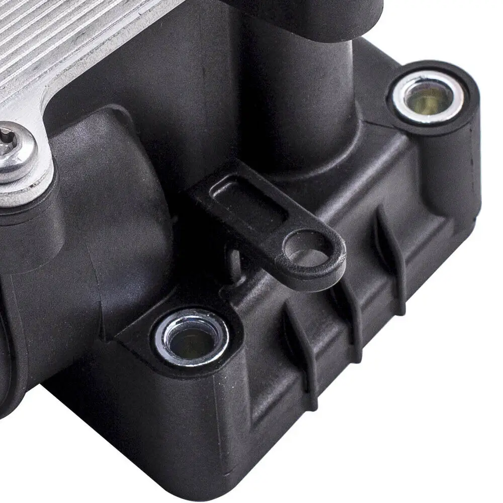 Carcaça do refrigerador de óleo e junta da tampa do radiador 03L115389C para Audi VW Skoda 03L117021C