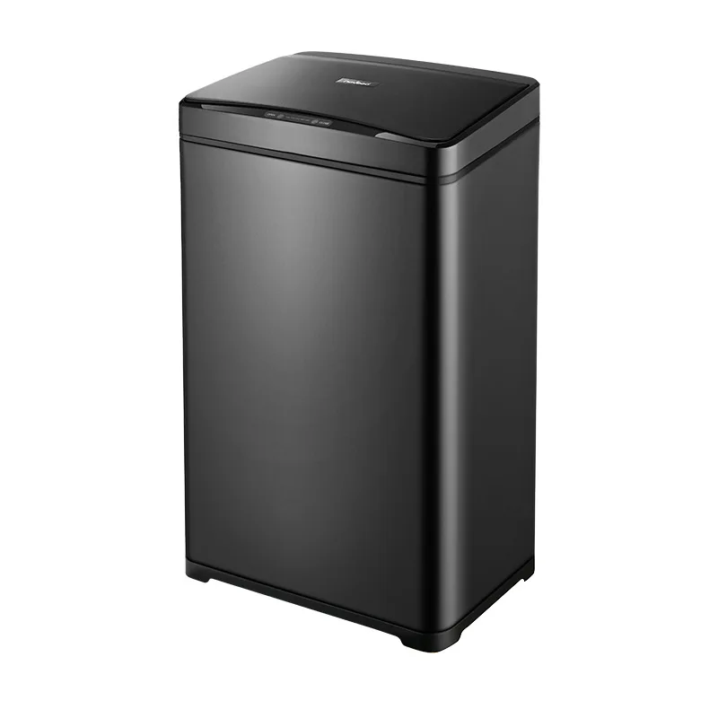 Intelligent induction 30L42L50L stainless steel household and commercial hotel large trash can manufacturer customizat
