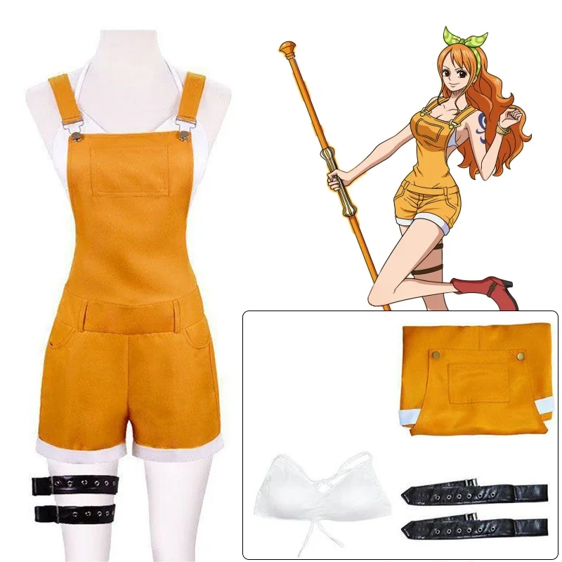 Nami Cosplay Costumes Anime 20th Stampede Role Play Uniform Halloween Carnival Party Dressing For Women