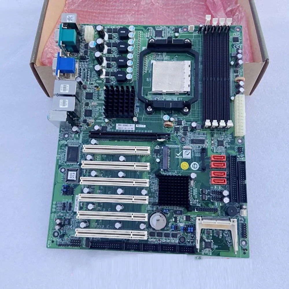 Industrial Computer Motherboard Dual Network Port 6 PCI For IEI IMBA-690AM2-R11