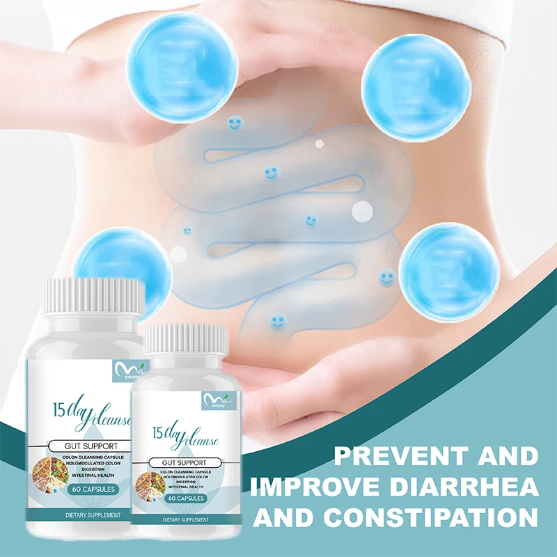 1 Bottle of Colon melting cleansing capsule for overall colon, digestive regulation, and intestinal health