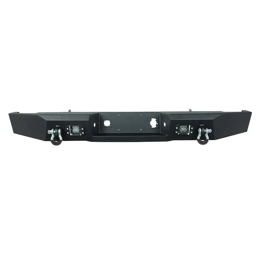 Fashionable Design Pickups Parts Steel Rear Bumper Aftermarket Black Winch Bumper Guard For Silverado 2500/3500 2011-2014