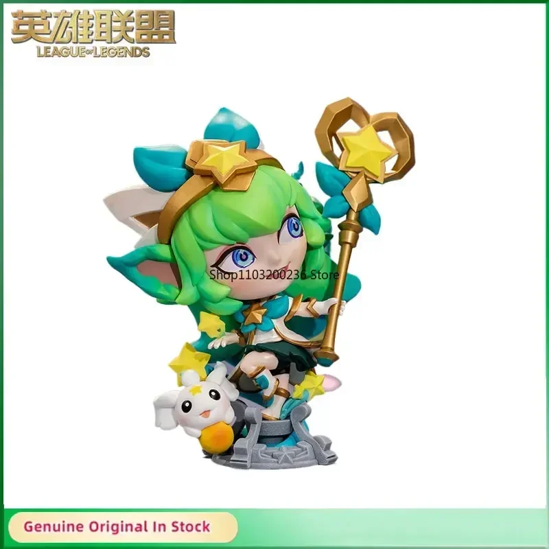 

Original LOL League of Legends The Fae Sorceress Lulu Game Statues Anime Action Figures Collectible Model Toys Gift for Boy