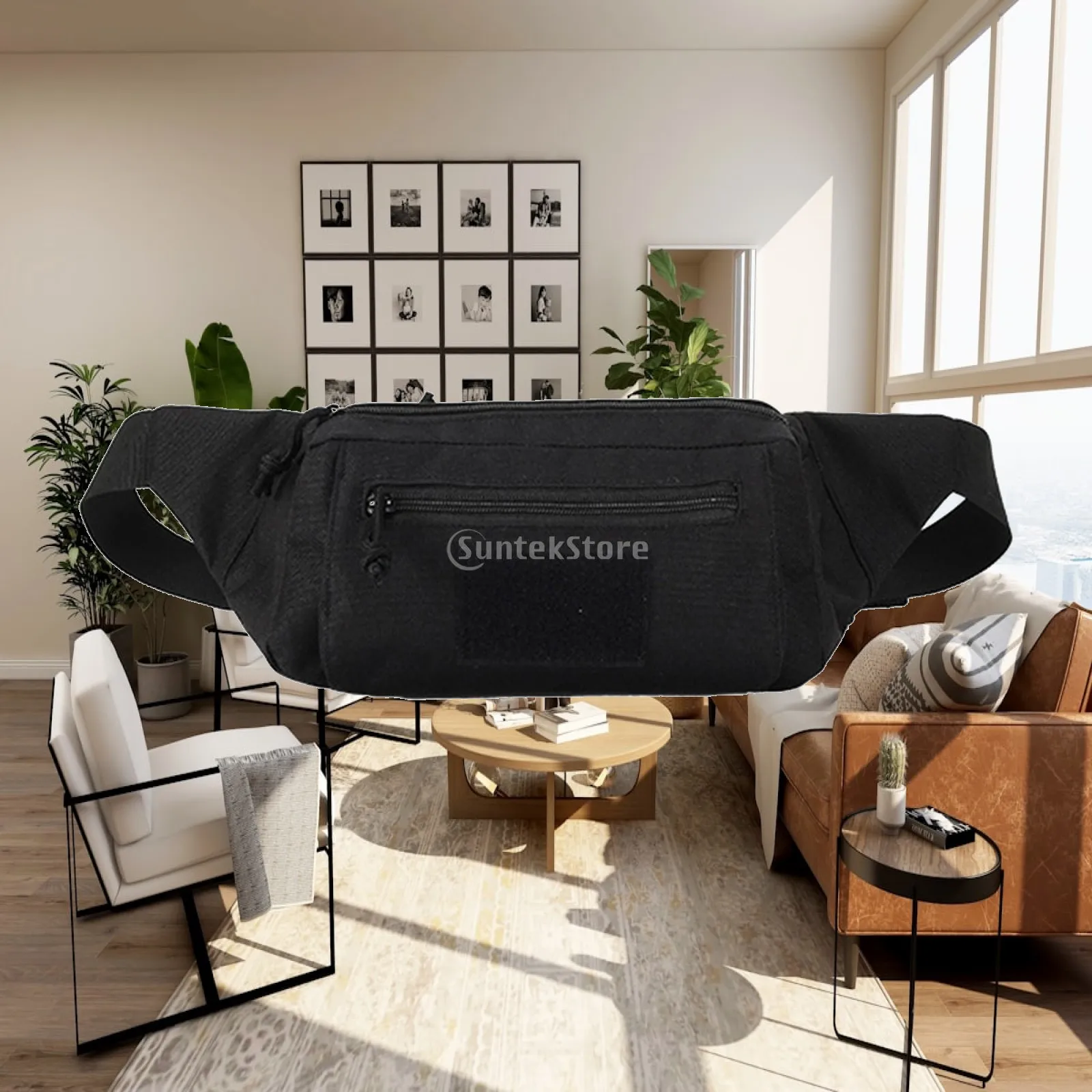 Fanny Pack for Men Women Large Capacity Waterproof Hiking Waist Running Walking Traveling Pack