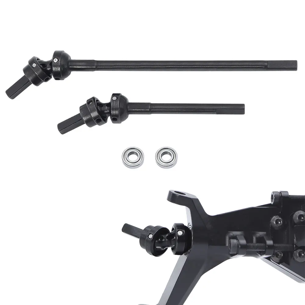 Aluminium F9 Offset Vorne Hinten Portalachse Mit Servo Halterungen Für 1/10 RC Crawler Axial Capra 1,9 UTB AXI03004 LCG Chassis Upgrade – Detail 18