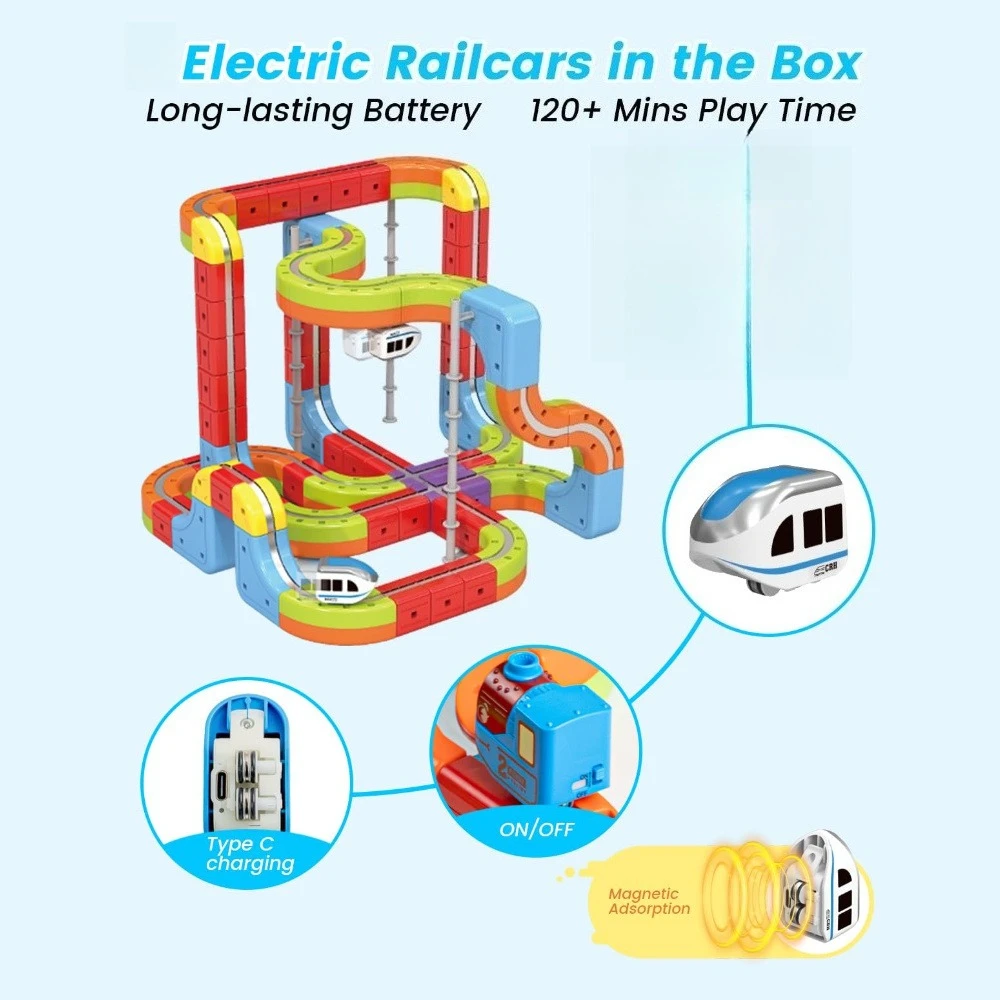 Manyetik Elektrikli Tren Seti, - Kids Toys Electric incelemesi ve fiyatı