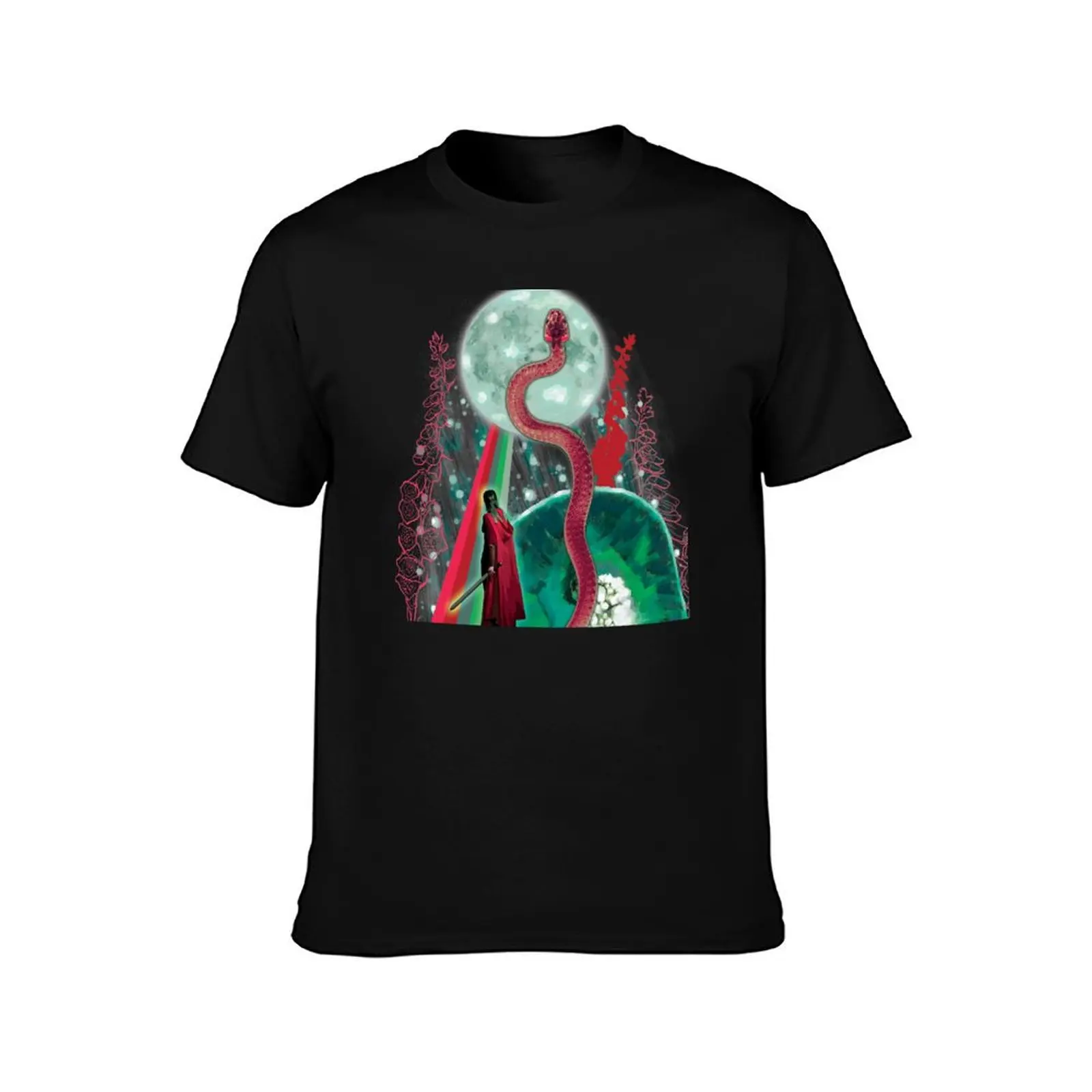 Serpent Slayer Moon T-Shirt customizeds tshirts personalised graphic t shirt vintage men tshirt