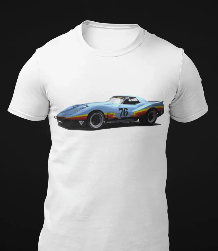 Mancuso Greenwood vette GT Racer Short-Sleeve Unisex T-Shirt